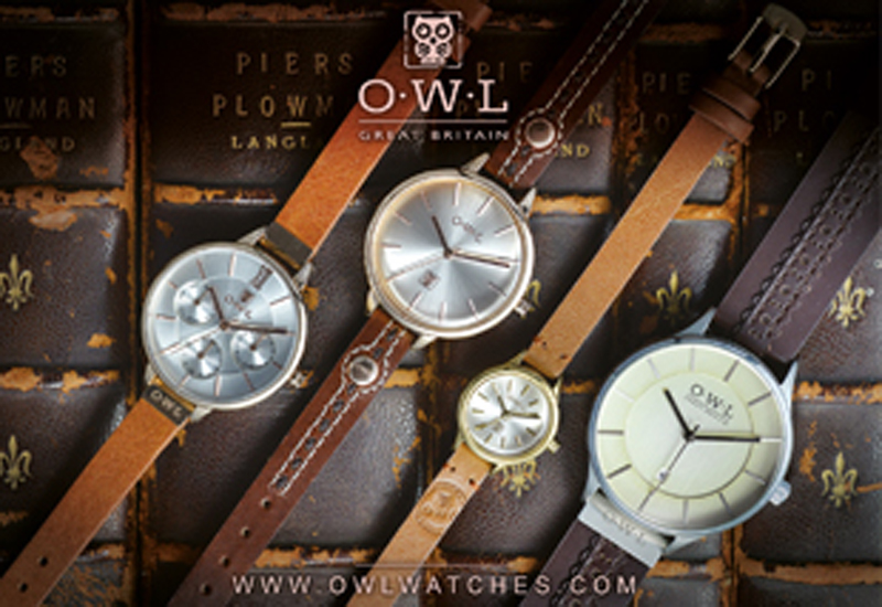 Leather Strap Owl Watch — Kirijewels.com