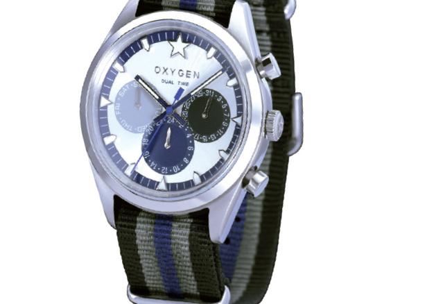 Oxygen dual deals time watch