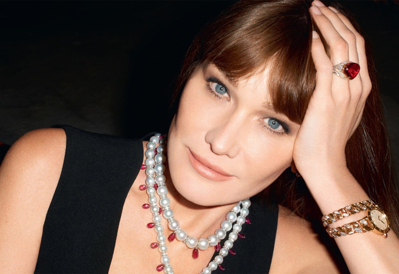 Carla Bruni Is The New Face Of Bulgari Watches