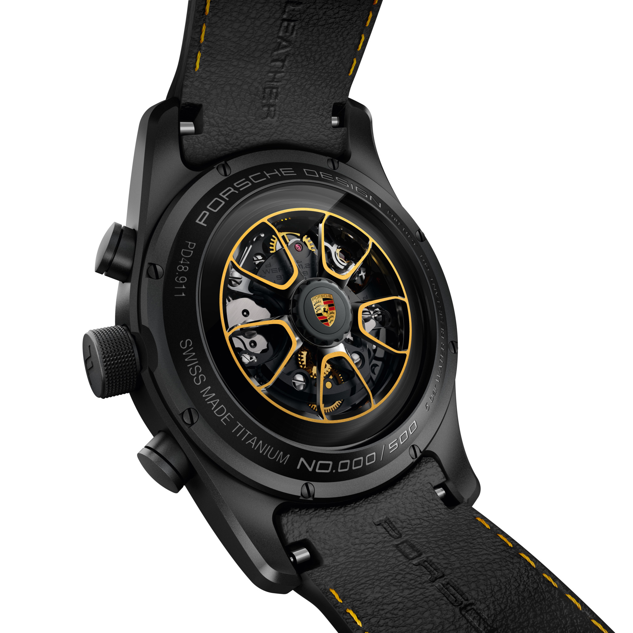 Porsche Design Develops Its First In House Movement For 911 Turbo S Watch