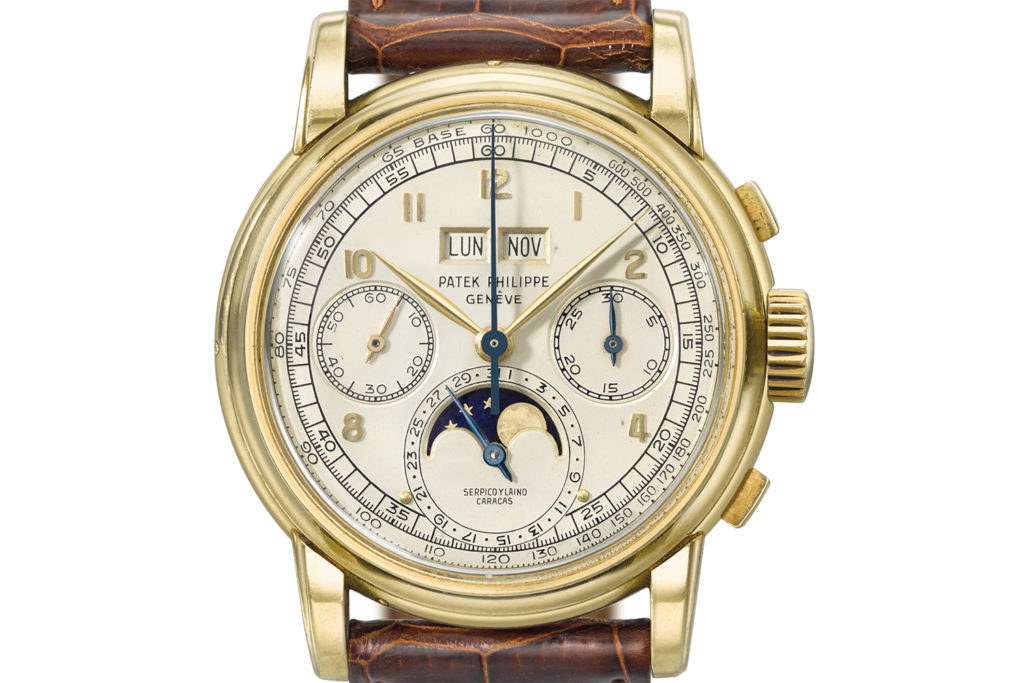 Rare Patek Philippe Perpetual Calendar Goes Under The Hammer At ...