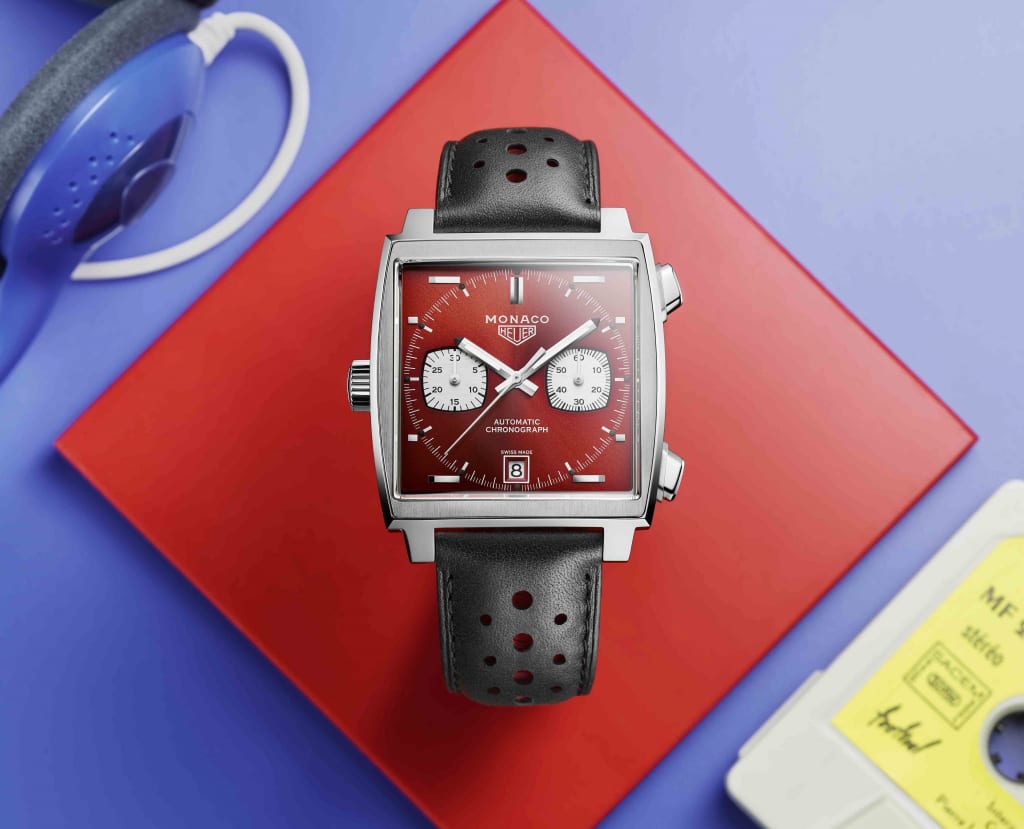 TAG Heuer Makes Fiery Red Limited Edition Monaco