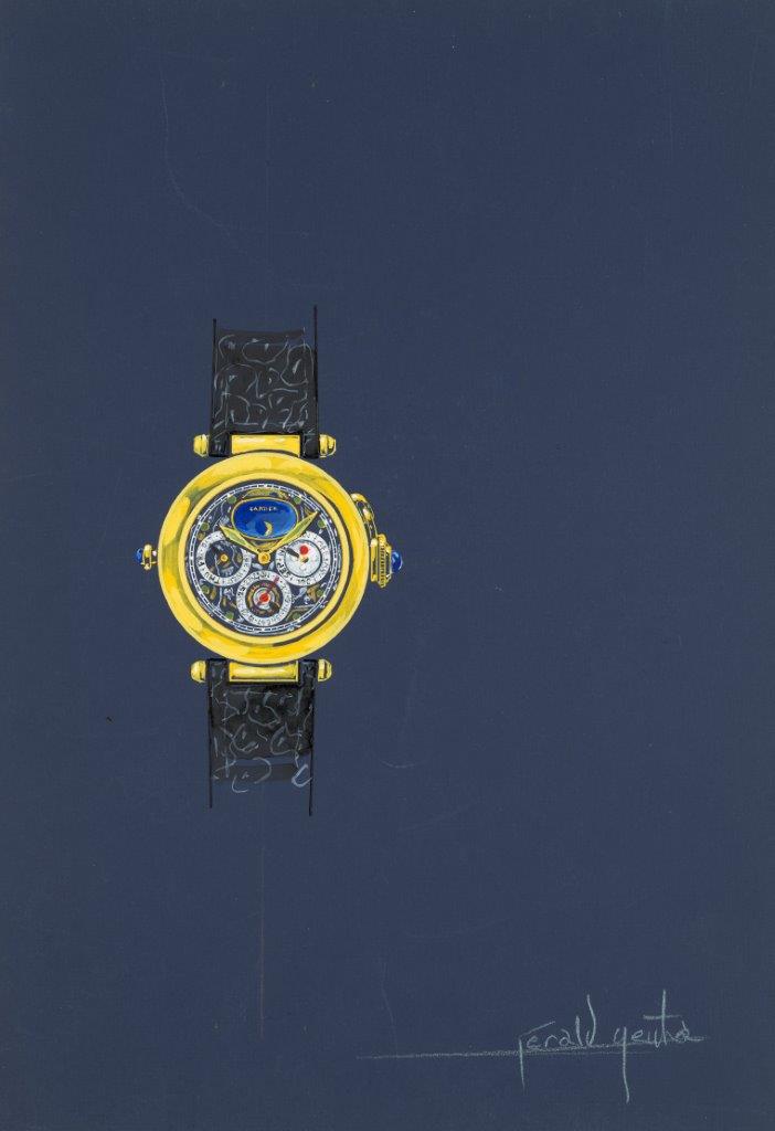 G rald Genta s Royal Oak Sketch Sells For Over Half A Million Pounds