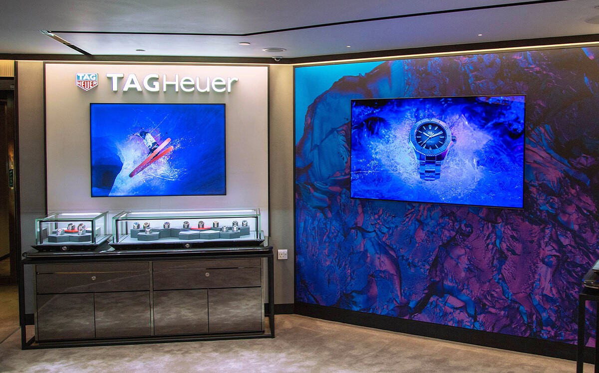 TAG Heuer Opens Harrods Boutique