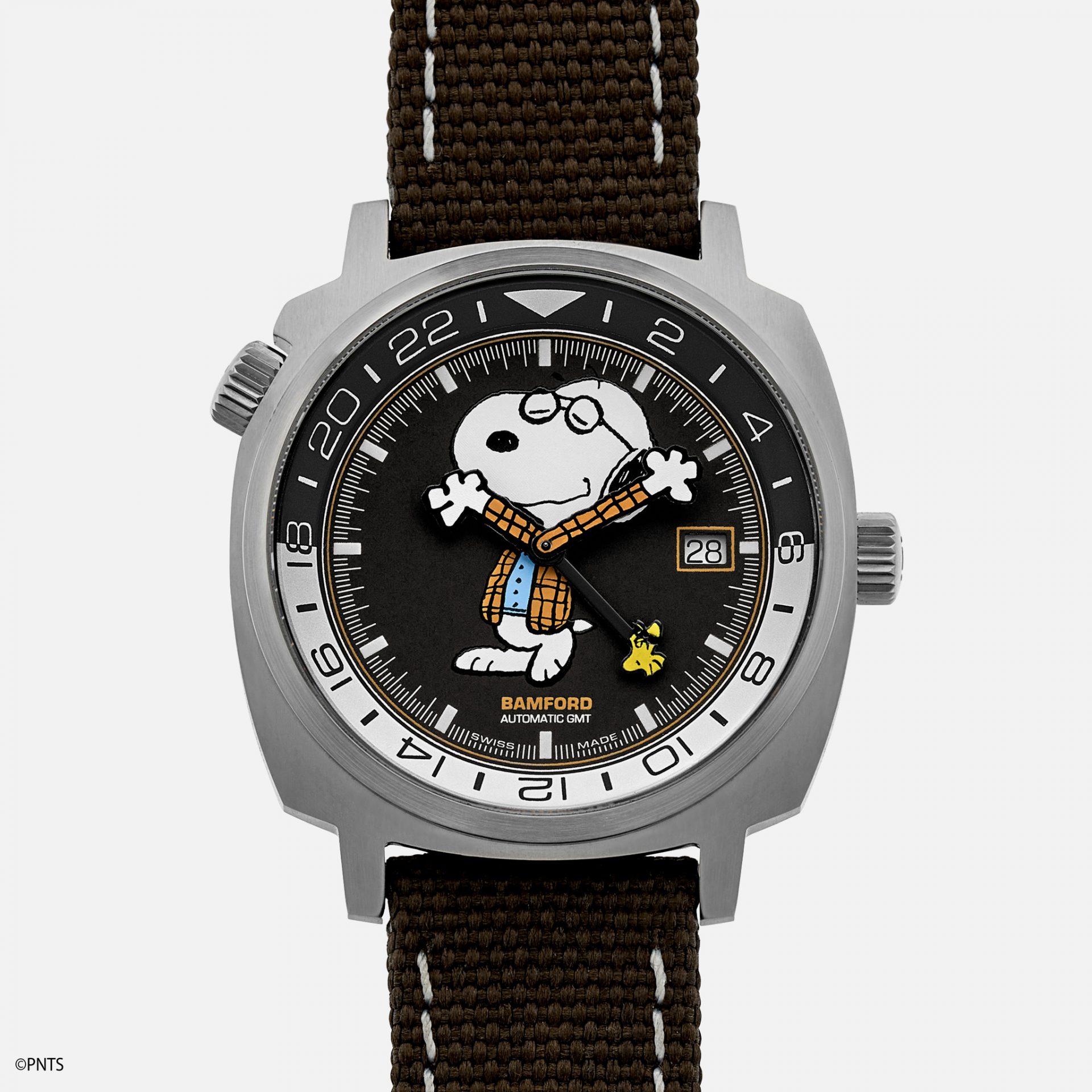 Snoopy Assumes His Joe Preppy Alter Ego For Bamford London And Hodinkee ...