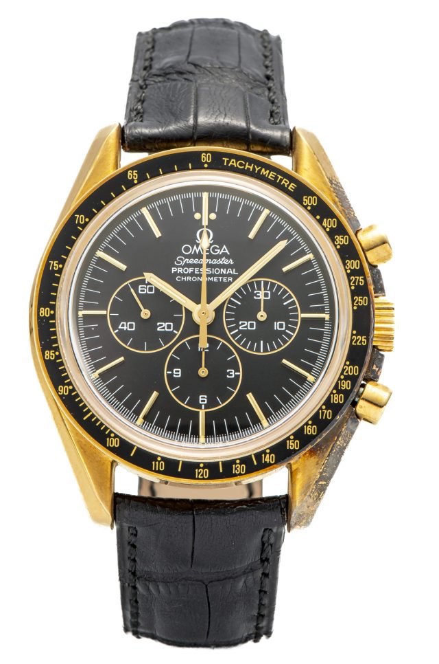 Golden Omega Speedmaster That Spent A Year In Space Appears At Auction