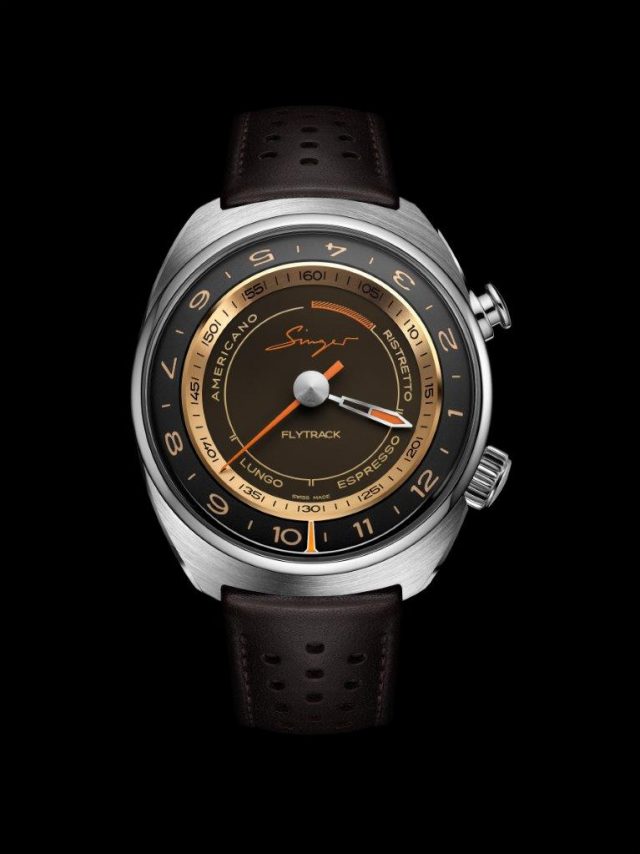 Singer Reimagined Perks Up With Flyback Barista Watch