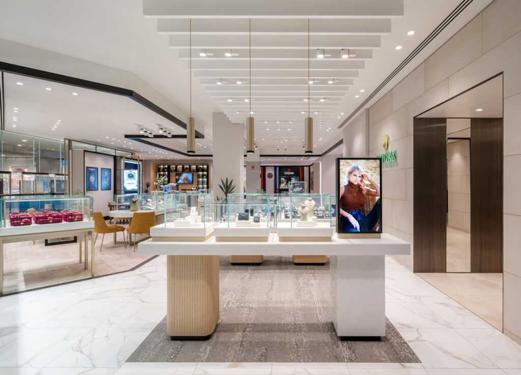 Rolex Levels-up Goldsmiths' Lakeside Showroom