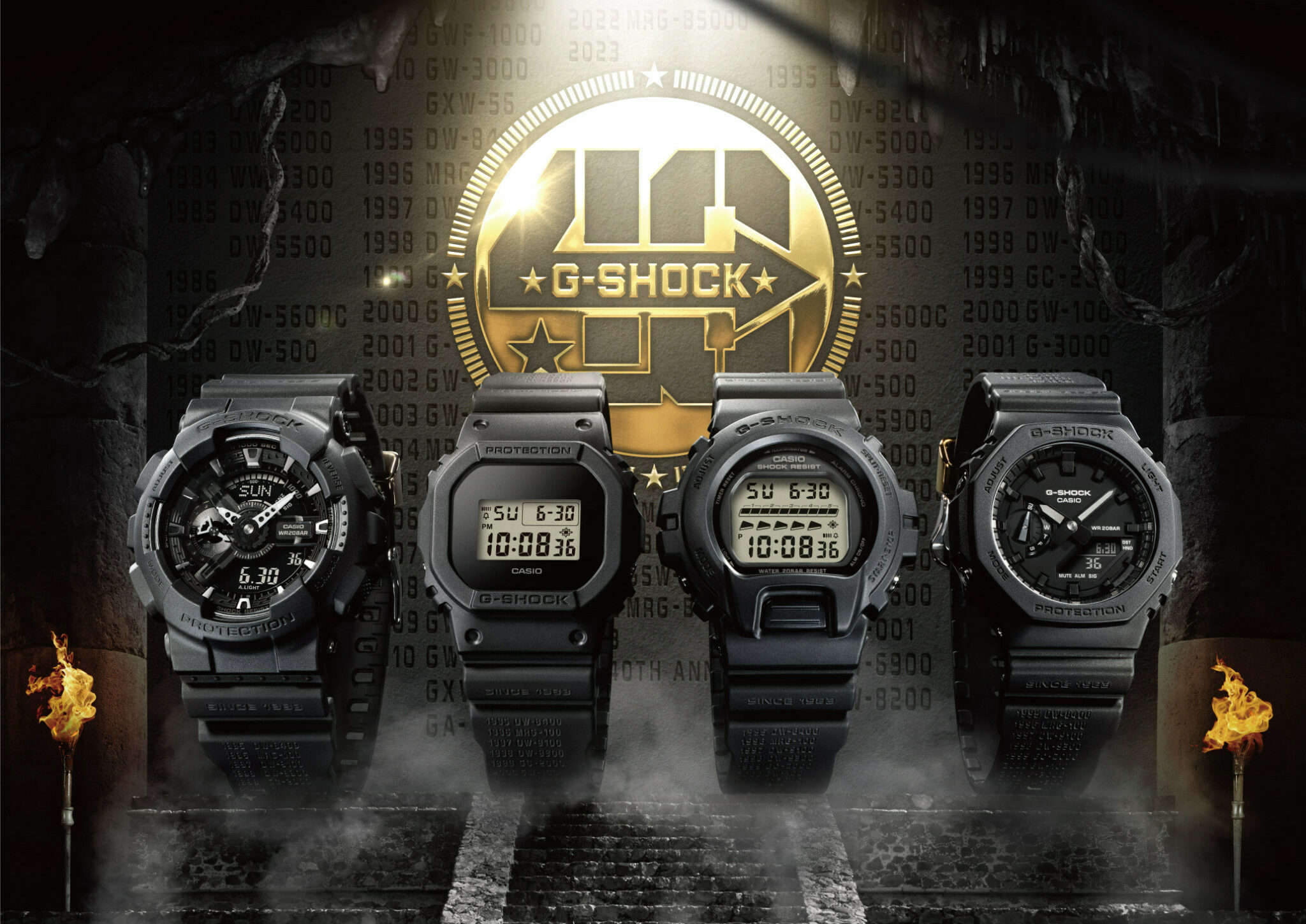 Casio Celebrates 40 Years Of G-SHOCK As It Reflects On Historic