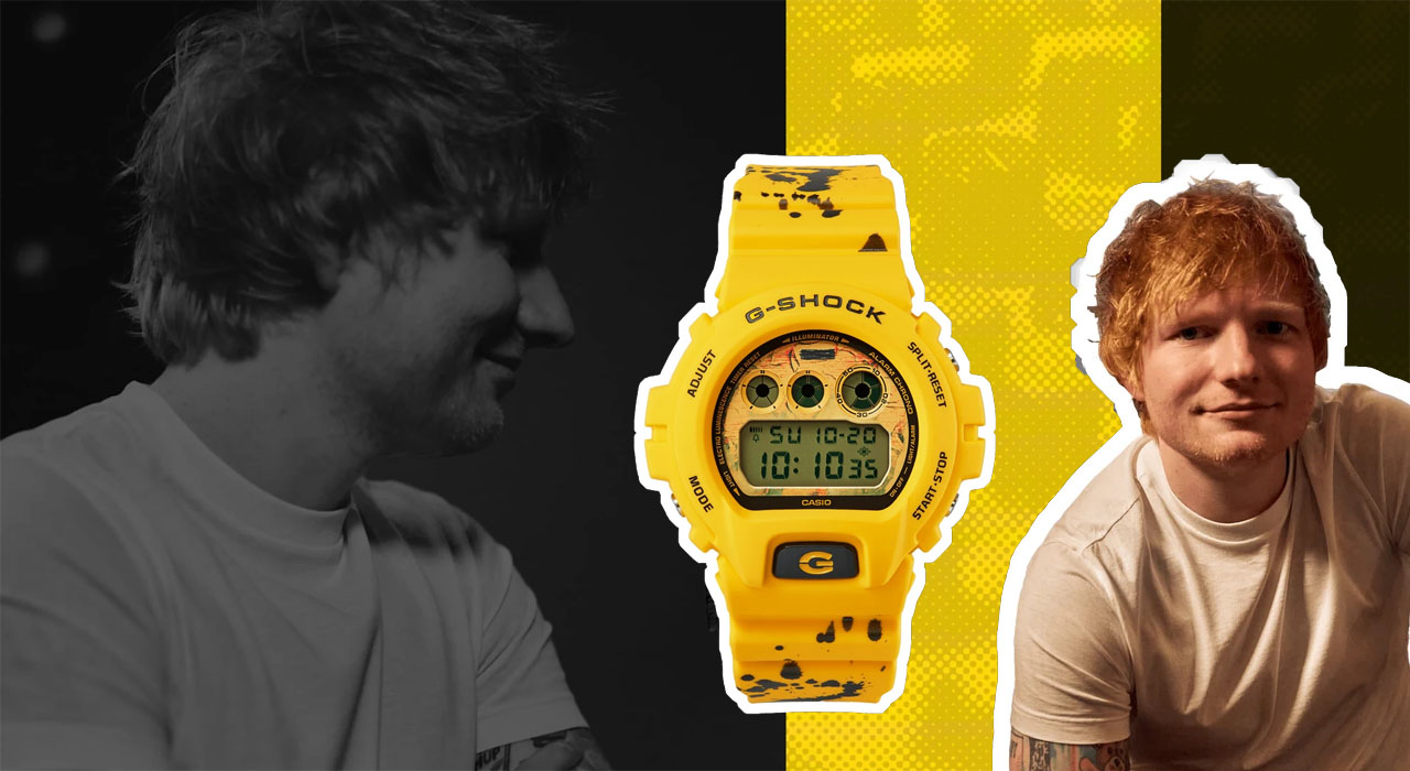 Ed Sheeran And John Mayer Make A Bright Yellow G-Shock For Hodinkee