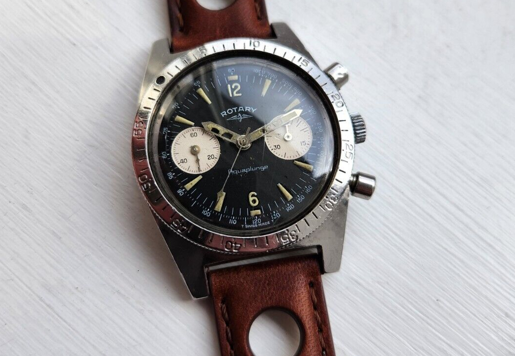 Rotary Reissues 1960s Aquaplunge As Limited Edition Chronograph