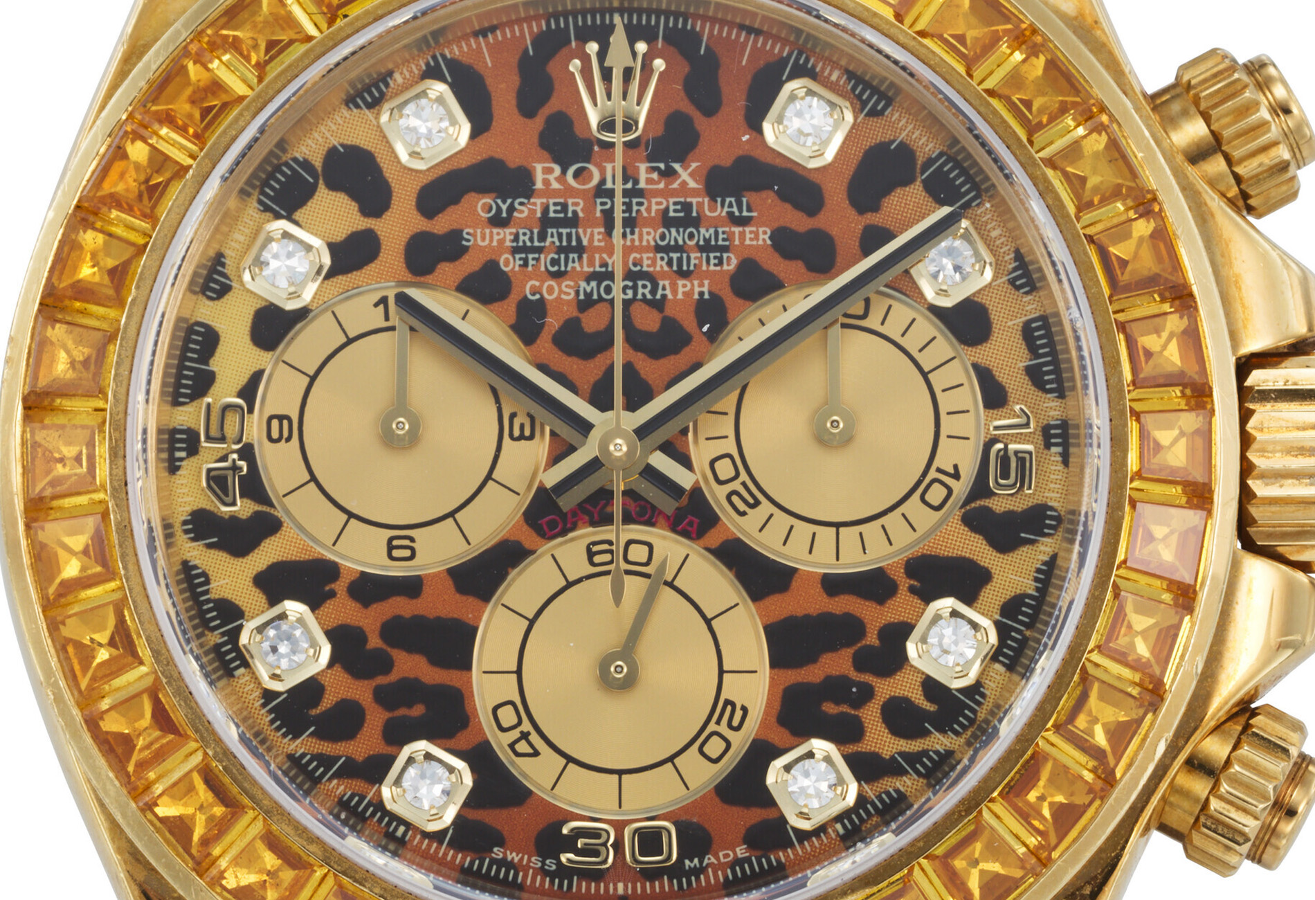 Leopard print online rolex