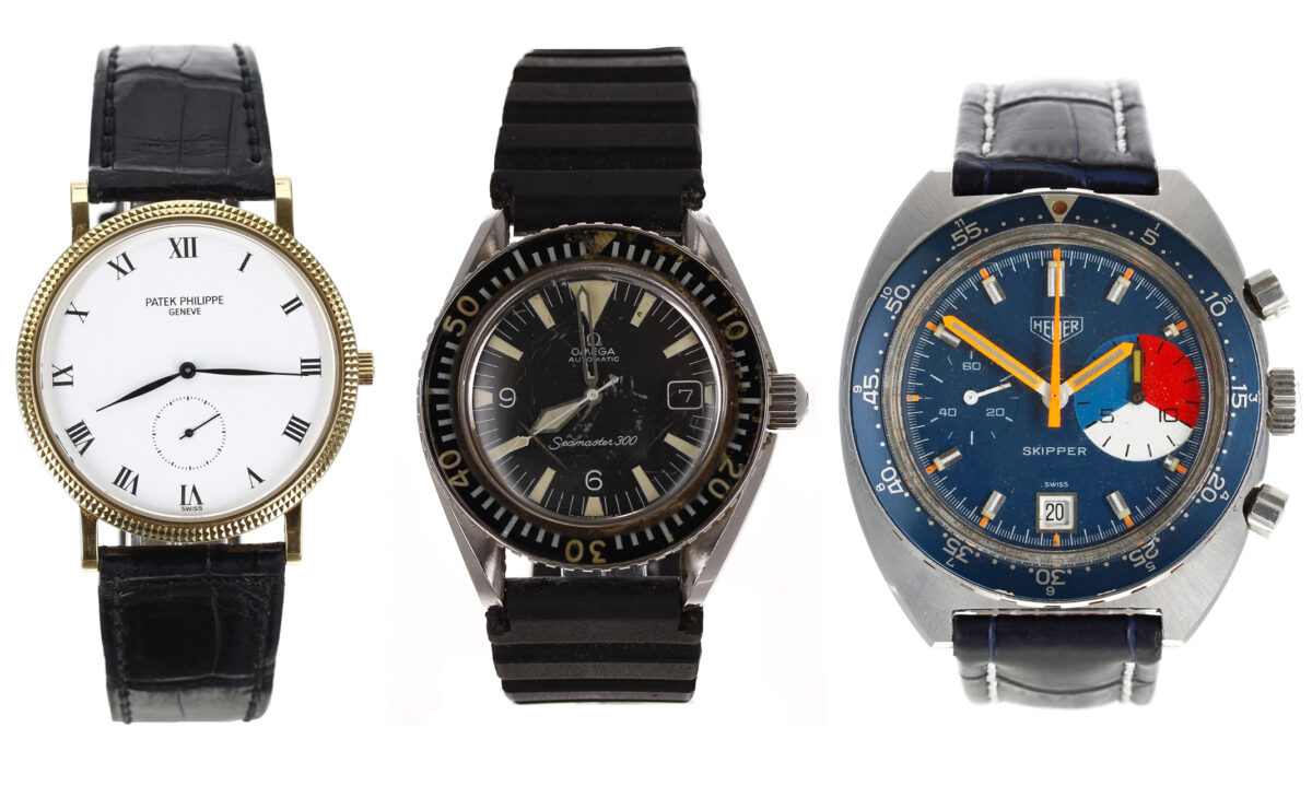 Realism Returns To Auction Prices For Vintage Rolex Omega And TAG