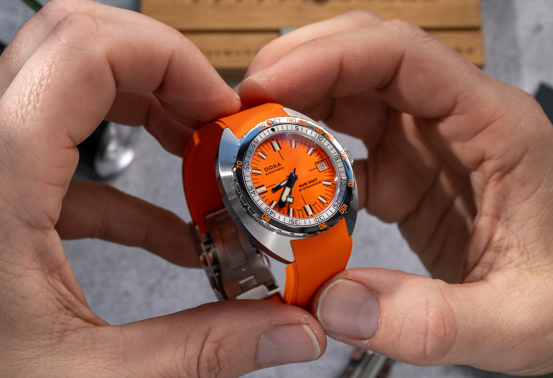 DOXA 200T Arrives As A Perfect 39mm Version Of The Classic 300T Dive Watch