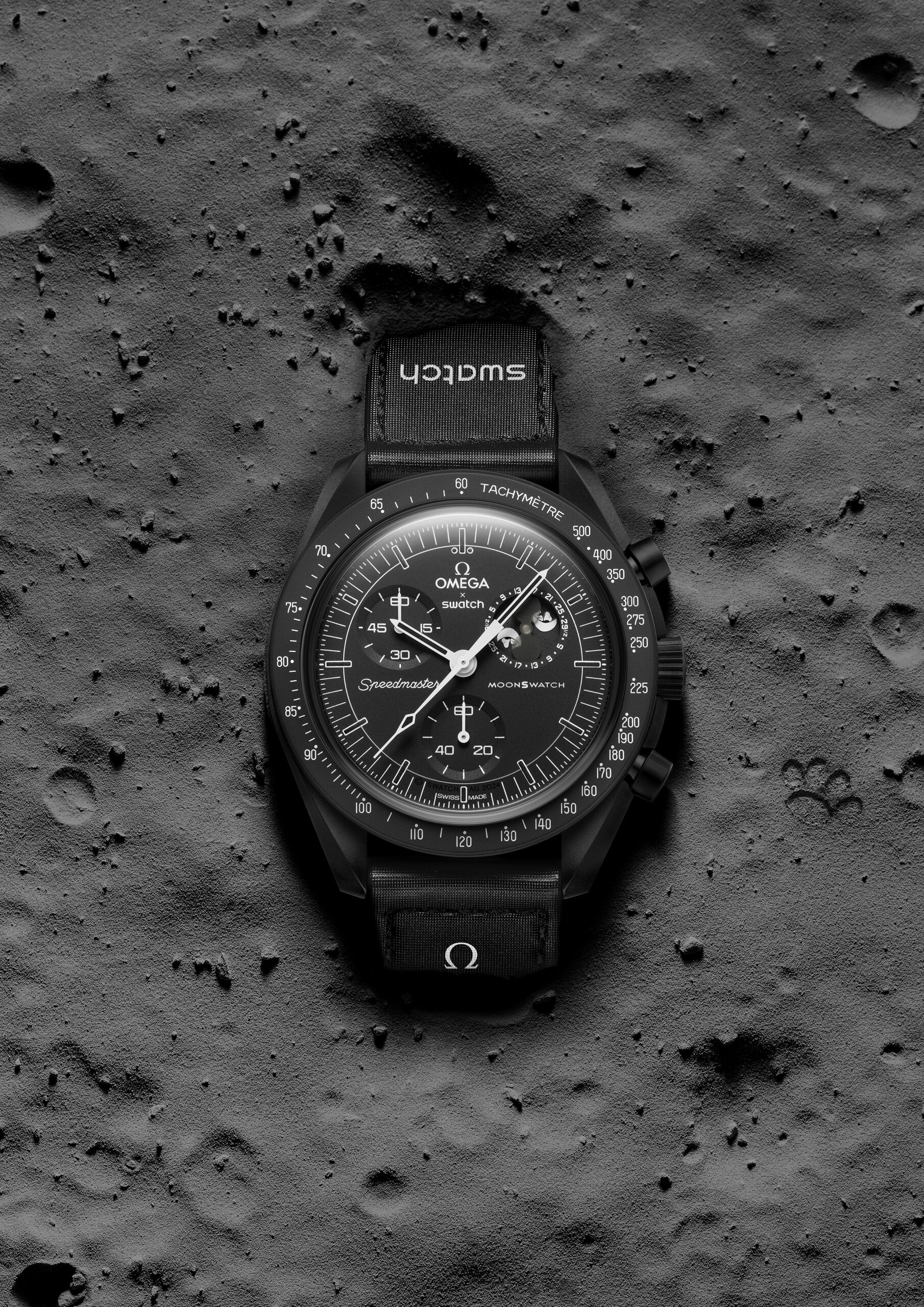 Eight Swatch Shops Lined-up To Sell New All-black Snoopy MoonSwatch