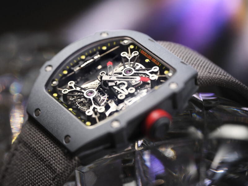 1h8thj9k richard mille rafael nadal tourbillon wristwatch estimate of hk6800000 13000000