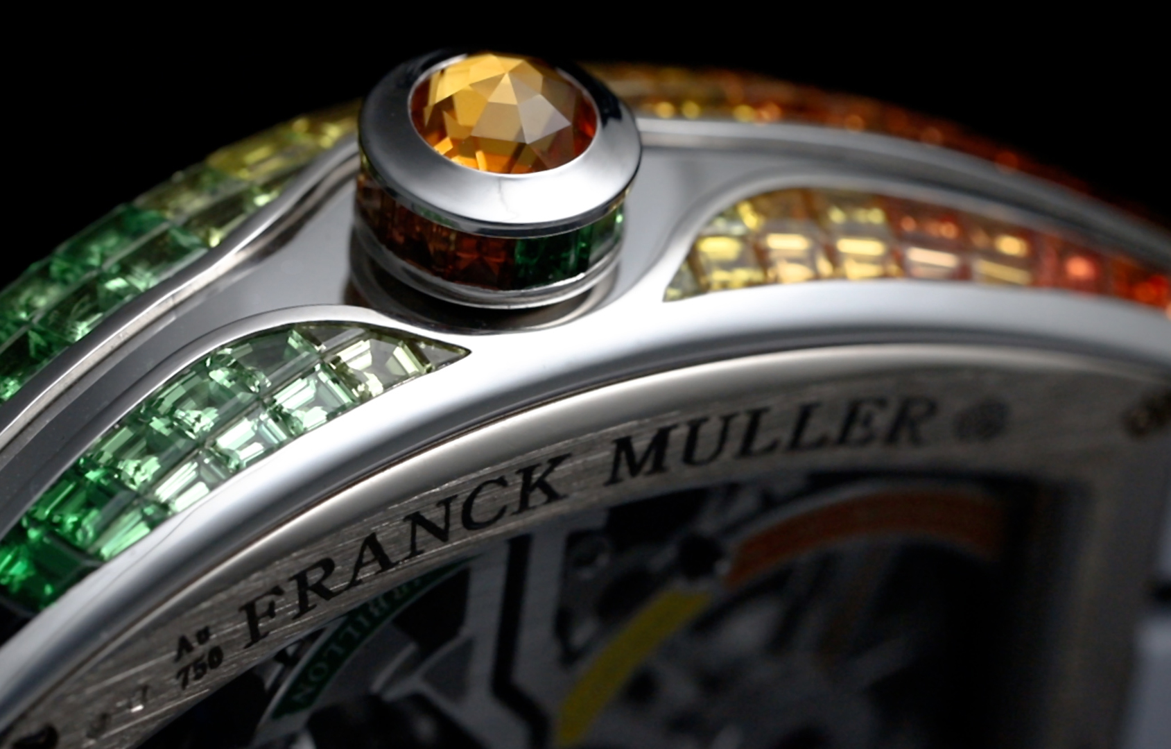 Franck Muller представил Vanguard Revolution 3 Skeleton Rainbow