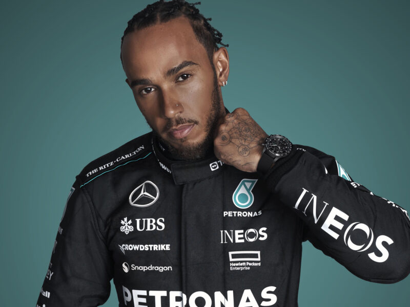 Yfvwevqb iwc schaffhausen celebrates decade long partnership with lewis hamilton