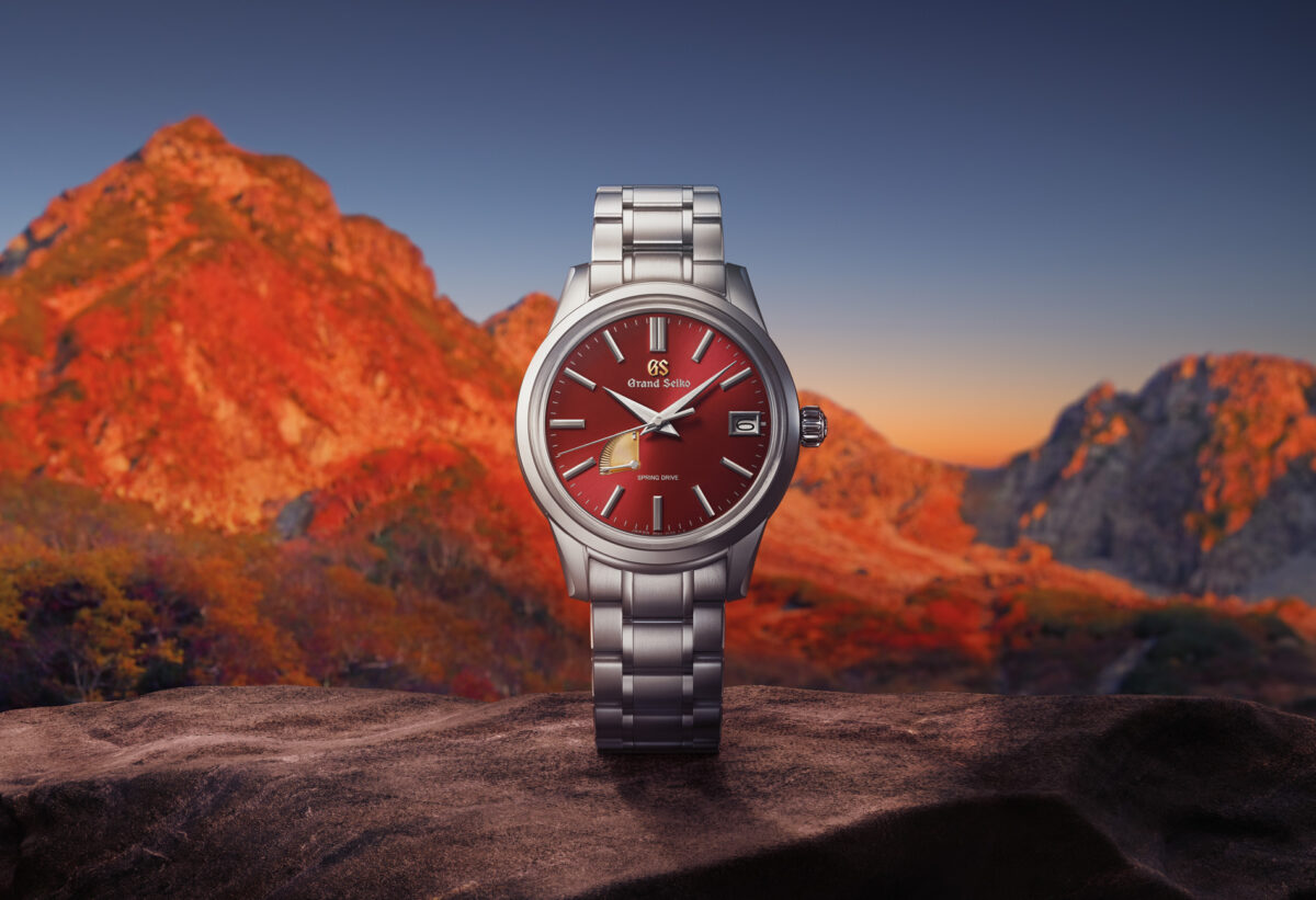 Red Sky In The Morning Grand Seiko Spring Drive Dawning