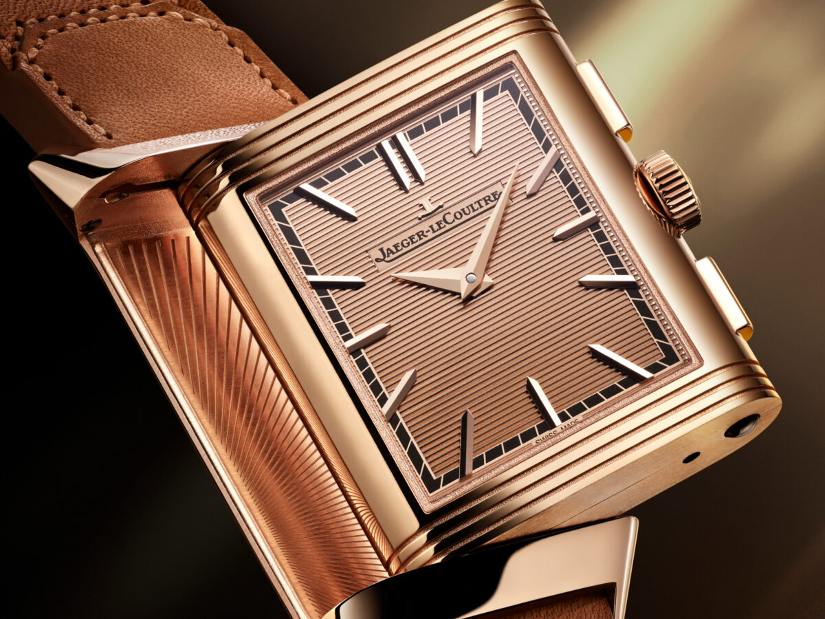 Jaeger-Lecoultre Revisits The Reverso Tribute Chronograph In Pink Gold 20